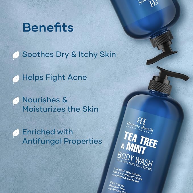 Botanic Hearth Tea Tree Oil Body Wash - Image 6