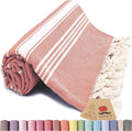 Bazaar Anatolia Turkish Beach Towel – 100% Cotton, Quick Dry, Sand Free Towel by BazaarAnatolia