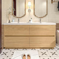 72" Freestanding Bathroom Vanity by DOPERFE