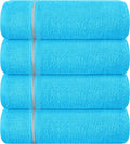 MyOwn Ultra Soft 4 Pack Oversized Bath Towel Set 27x54 inches, 100% Cotton Bath by Unknown