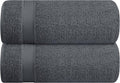Belizzi Home Cotton 2 Pack Oversized Bath Sheet 35x70, Large Bath Sheet by Unknown