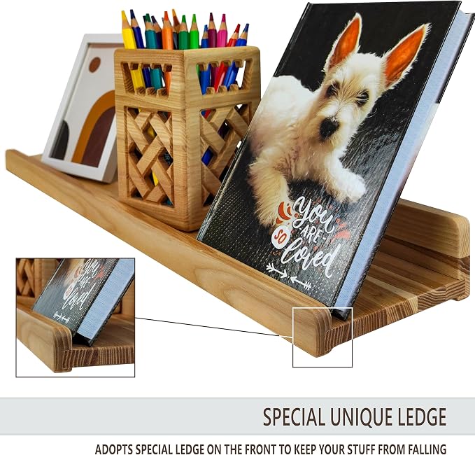 Handcrafted, Floating Shelves for Wall 5 inch, Waterproof, Wall Storage Shelves - Image 4