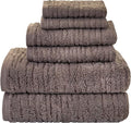SKL Home CloudSoft Cotton Luxury 6 Pc Towel Set by SKLHomebySaturdayKnightLtd