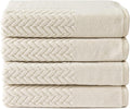 Texere 100% Organic Cotton Jacquard 650 GSM Premium Bath Towel Sets by TexereSilk