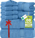 Utopia Towels 8 Piece Luxury Towel Set – Majestic Plush, Super Absorbent & by UTOPIATOWELS