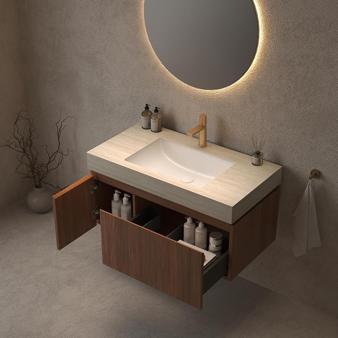 LKTART Floating 36 Inch Bathroom Vanity - Image 8
