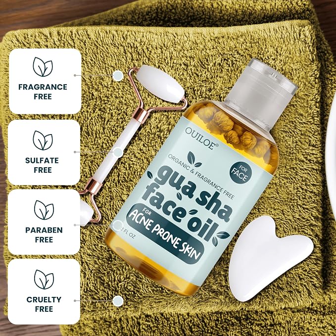 Gua Sha Oil for Acne Prone Skin - Image 7