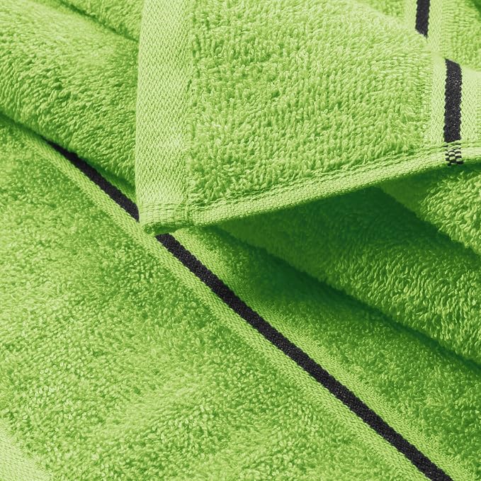 MyOwn Ultra Soft 6 Pack Cotton Towel Set, Contains 2 Bath Towels 28x55 inch - Image 2