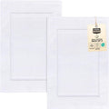 Utopia Towels Cotton Banded Rug, Bath Mats, Not a Bathroom Rug, 21 by 34 Inches by UTOPIATOWELS