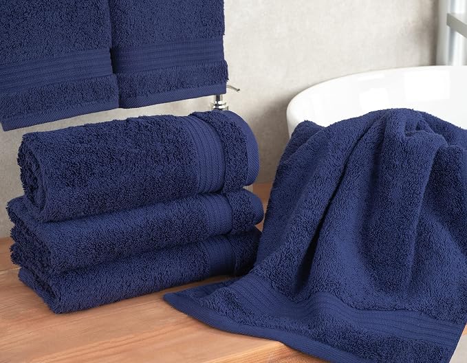 Cotton Paradise Hand Towels for Bathroom, 100% Cotton Turkish 4 Piece Hand - Image 3