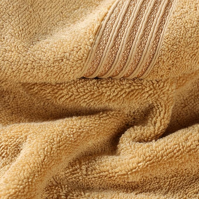 Superior Egyptian Cotton Bath Towel Set, Home Bathroom Towels, Guest Bath - Image 9