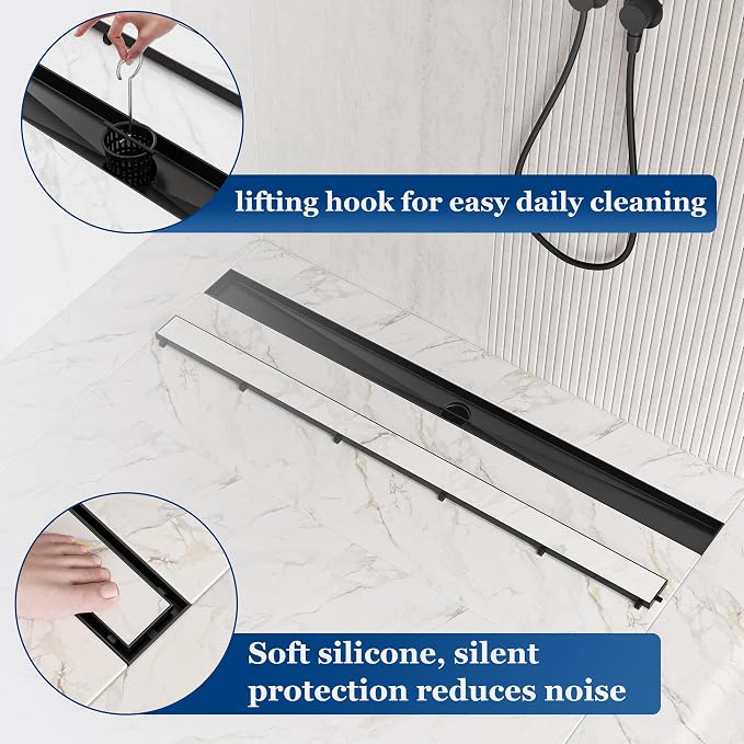 Neodrain 36-Inch Linear Shower Drain - Image 6