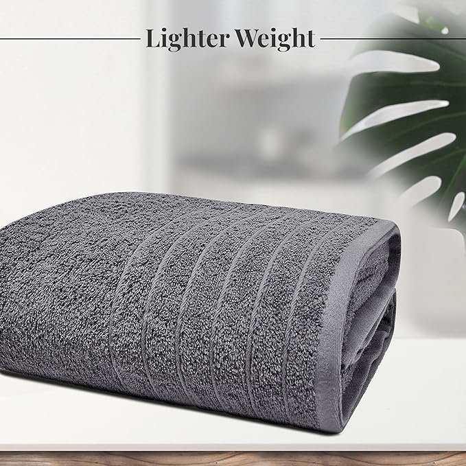 Tens Towels Pack of 1 Jumbo Bath Sheet 40 x 80 Inches, Extra Large & Light - Image 6
