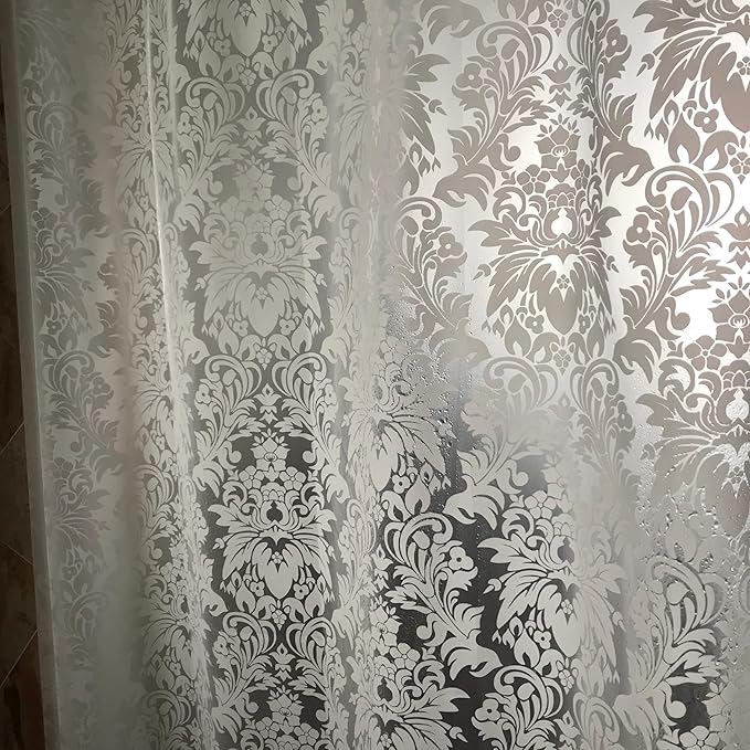 Liner Shower Curtain Stall 60 x 72 inch Plastic Shower Liner Washable Inside - Image 3