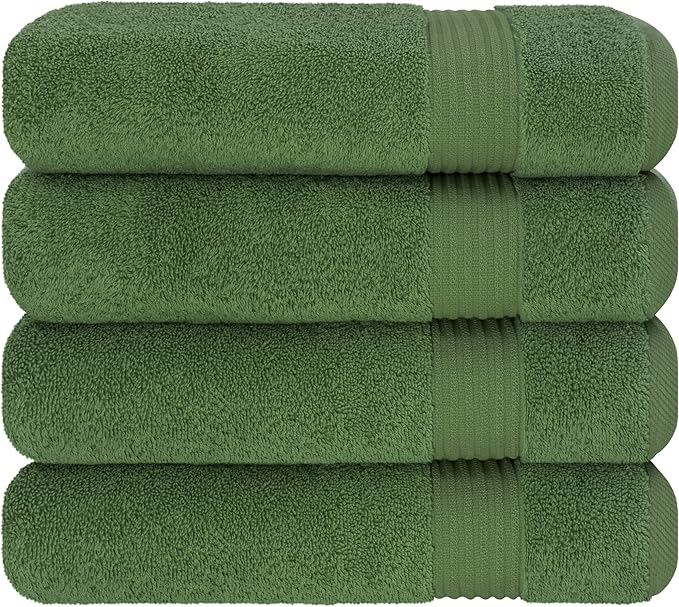 Cotton Paradise 4 Piece Turkish Bath Towels - Image 7