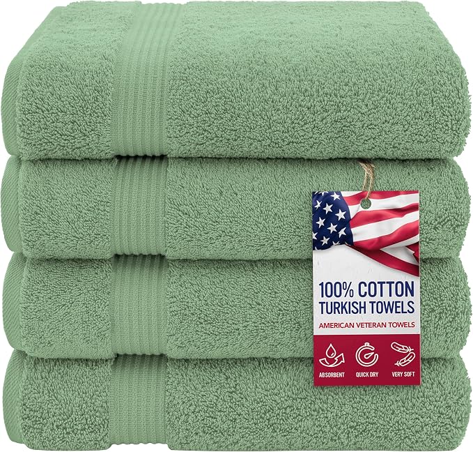 American Veteran Towel, 100% Cotton Turkish Bath Towels by American+Veteran+Towel