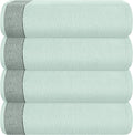 Belizzi Home Ultra Soft 4 Pack Oversized Bath Towel Set 27x54 inches, 100% by Unknown
