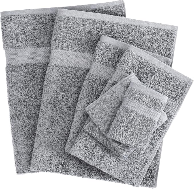LANE LINEN 100% Cotton Luxury Bathroom Towel Set - Image 4