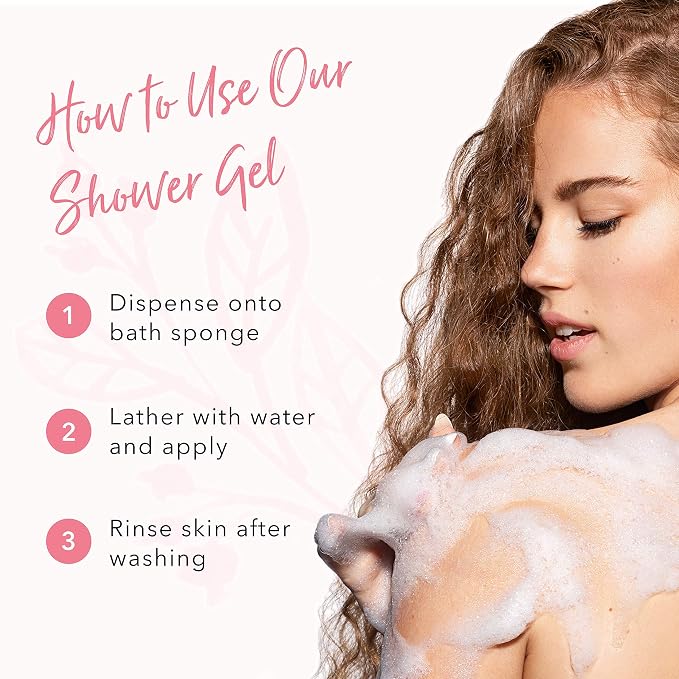 100% PURE Eucalyptus Shower Gel Natural Foaming & Hydrating Body Wash - Image 6