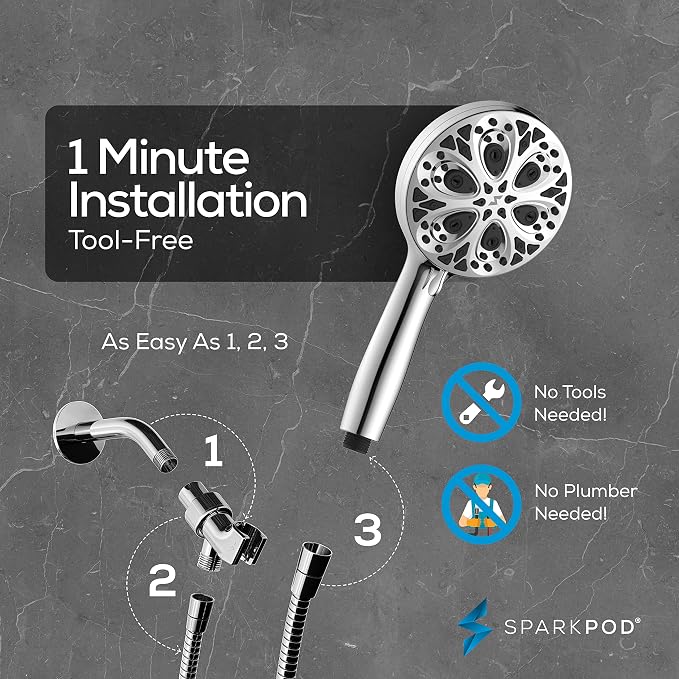 SparkPod 10-Mode Handheld Shower Head - Image 4