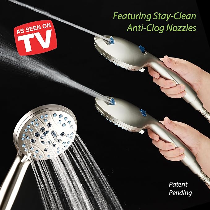 Hotel Spa AquaCare As-Seen-On-TV High Pressure Handheld & Rain 50-mode 3-way - Image 3