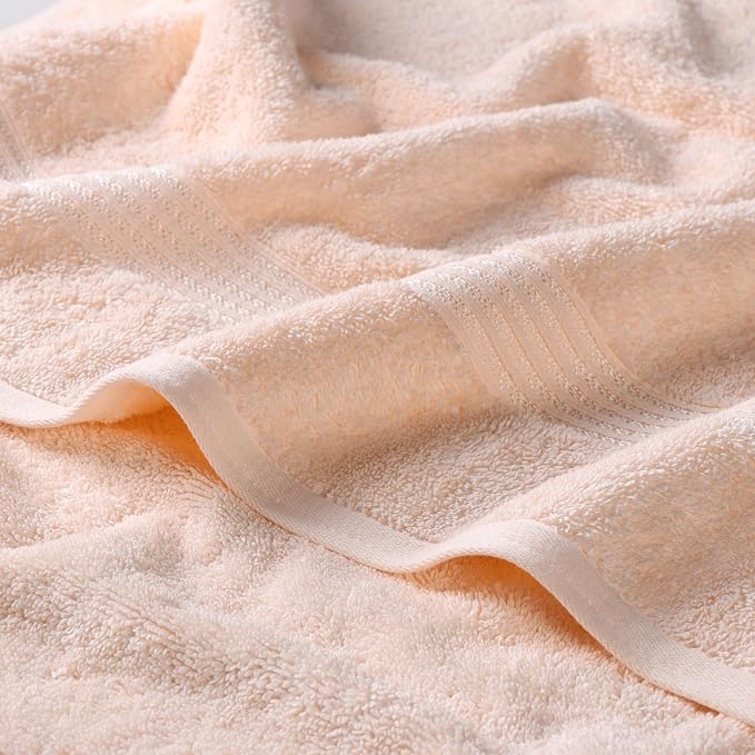 Superior Egyptian Cotton 12-Piece Towel Set, Guest Bath Decor Essentials - Image 3