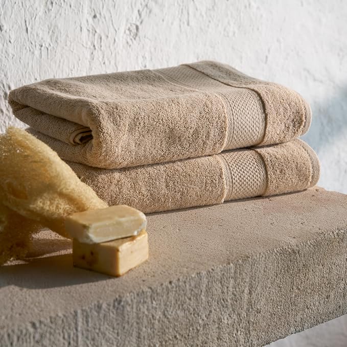 BAGNO MILANO Turkish Towels, Ultra Soft, Plush Luxury Turkih Cotton Bath Towels - Image 2