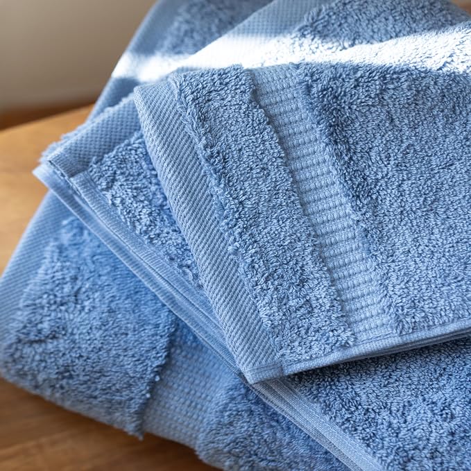 SALBAKOS 100% Turkish Cotton 6-Piece Towel Set | Heirloom Quality Hotel & Spa - Image 3