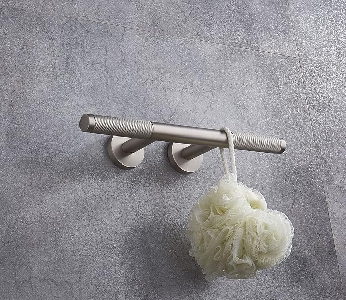Shower Foot Rest, Brushed Nickel Shower Footrest - Image 4