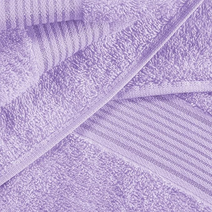 Belizzi Home Ultra Soft 3 Pack Cotton Towel Set, Contains a Bath Towel 28x55 - Image 2