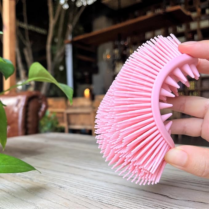 Premium Sensory Brush for Kids or Autism, Soft Silicone Body Scrubber, 2 in 1 - Image 6