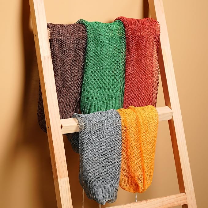 AFRIKI African Net Sponge – Exfoliating Body Scrubber, All Skin Types | 45 in - Image 7