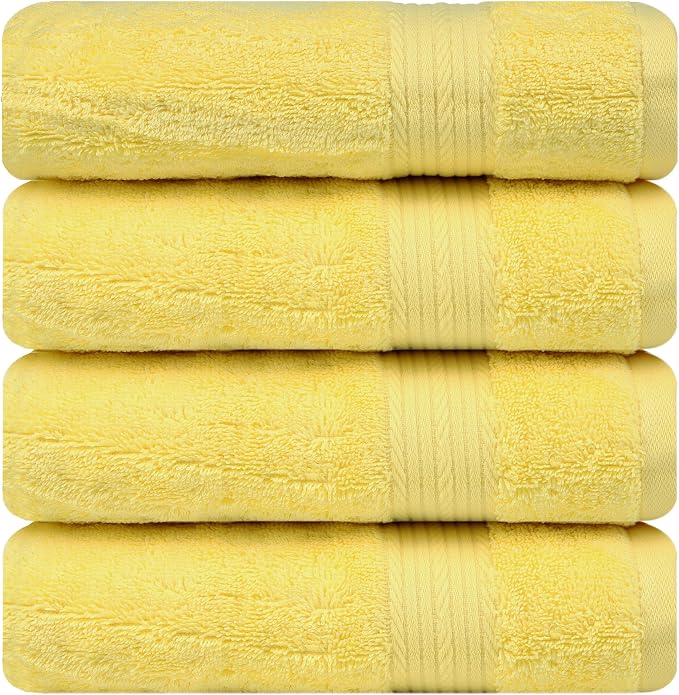 Ample Decor Bath Towels 100% Cotton 30 X 54 Inch 600 GSM Soft Quick Dry - Image 8