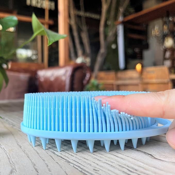Premium Sensory Brush for Kids or Autism, Soft Silicone Body Scrubber, 2 in 1 - Image 4