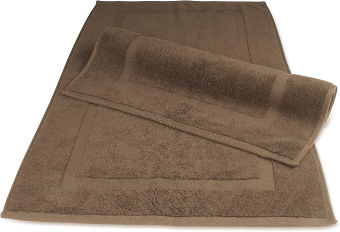 SALBAKOS 100% Turkish Cotton Bath Mat Set 2-Piece - Image 6