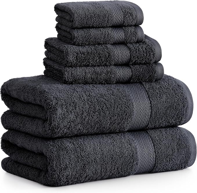 LANE LINEN 100% Cotton Luxury Bath Towel Set by LaneLinen
