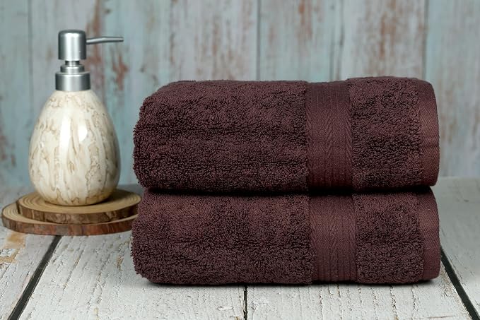Ample Decor Hand Towel for Bathroom 18 X 28 Inch 600 GSM 100% Cotton, Soft - Image 2