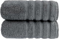 HALLEY Turkish 2 Pack Premium Bath Towels 650 GSM Highly Absorbent Super Soft by HALLEY-TurkishCottonTowels