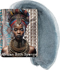 AFRIKI African Net Sponge – Exfoliating Body Scrubber, All Skin Types | 45 in by AFRIKI