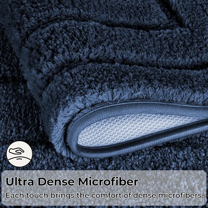 GRANNY SAYS Bathroom Rugs Sets 2 Piece, Soft Absorbent Microfiber Bath Mats - Image 8