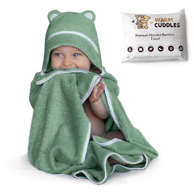 Premium Baby Bath Towel by WARMCUDDLES%C2%AE