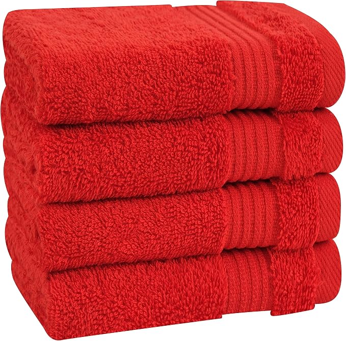 Cotton Paradise 100% Cotton Turkish Washcloth Set - Image 4