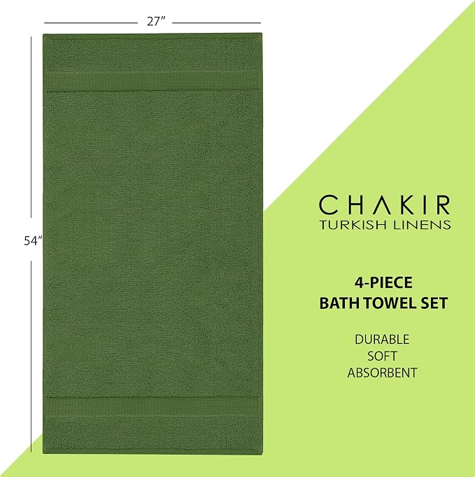 Chakir Turkish Linens | Hotel & Spa Quality 100% Cotton Premium Turkish Towels - Image 6