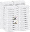 Ample Decor 100% Cotton Washcloths Set of 50 by AmpleDecor