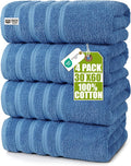 Utopia Towels 4 Pack Premium Extra Large Bath Towels Set, 100% Ring Spun Cotton by UTOPIATOWELS