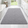 OLANLY Bathroom Rugs 70x46, Extra Soft Absorbent Chenille Bath Rugs, Rubber by OLANLY