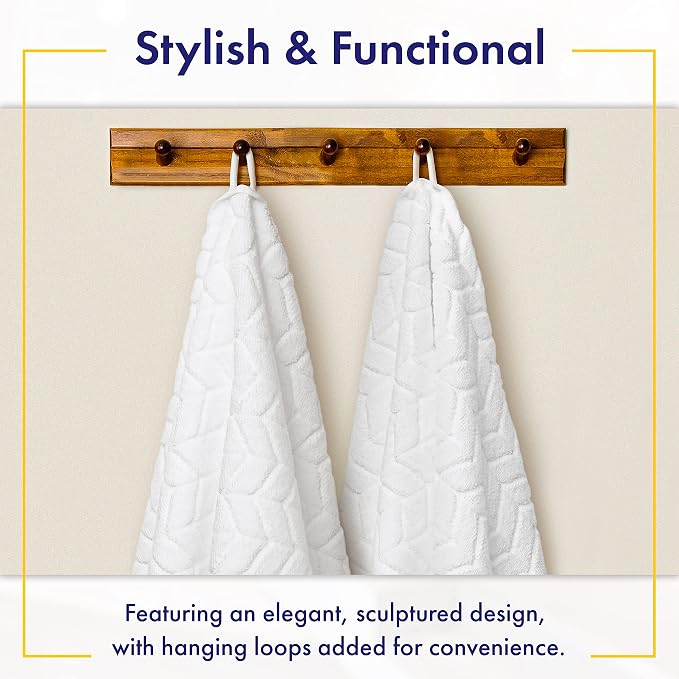 Ultra Soft & Stylish 700 GSM Luxury Bath Sheets | Pack of 2 | Extra Large 35x70 - Image 4