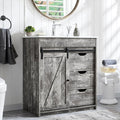 30" Farmhouse Bathroom Vanity by AITJUNZ