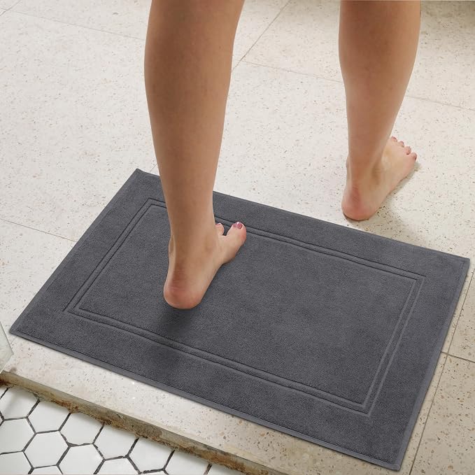 Tens Towels Pack of 2 Bath Mats 100% Cotton, 20 x 32 Inches, Super Absorbent - Image 4