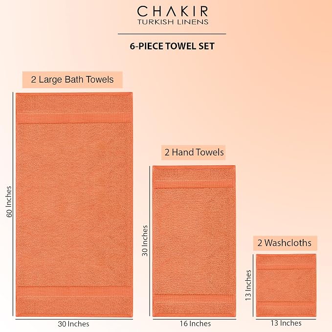 Chakir Turkish Linens 100% Cotton Premium Turkish Towels - Image 6